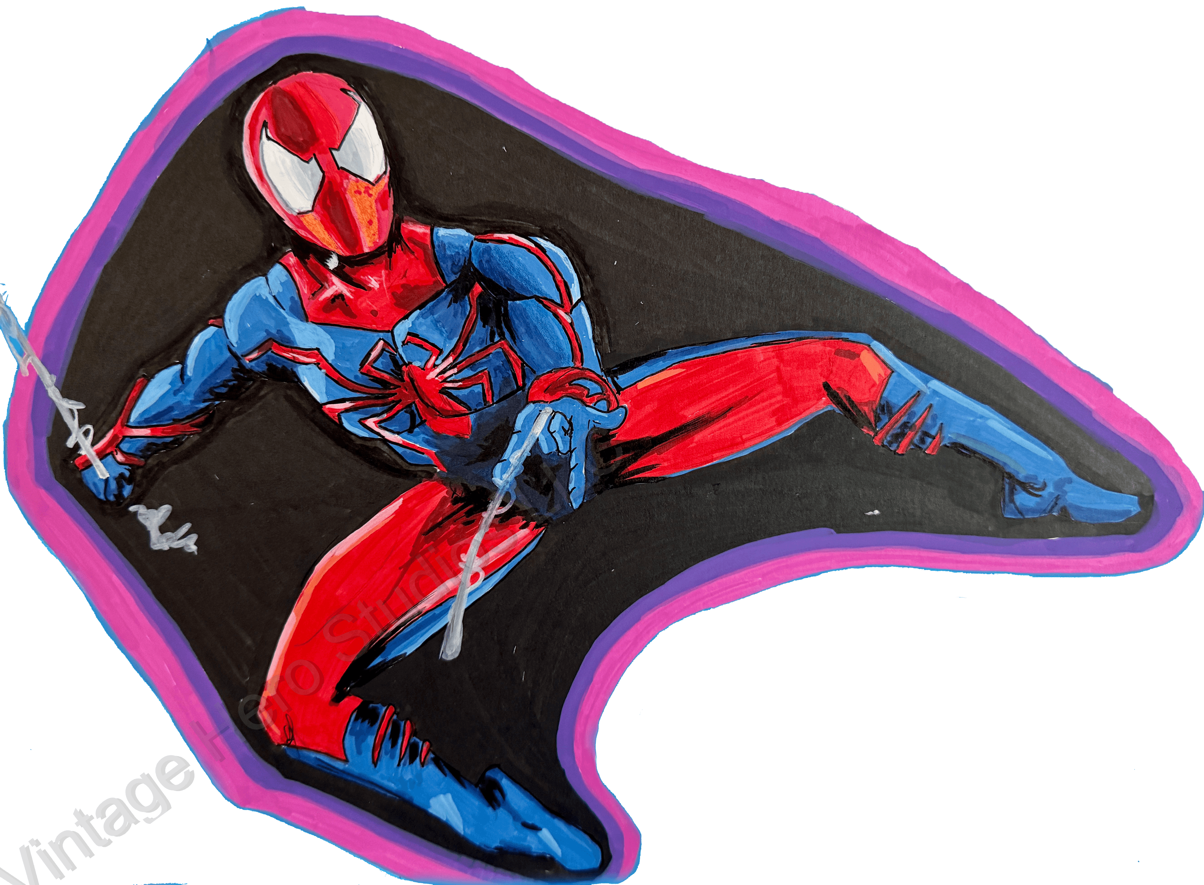 Future Spider — Original Drawing