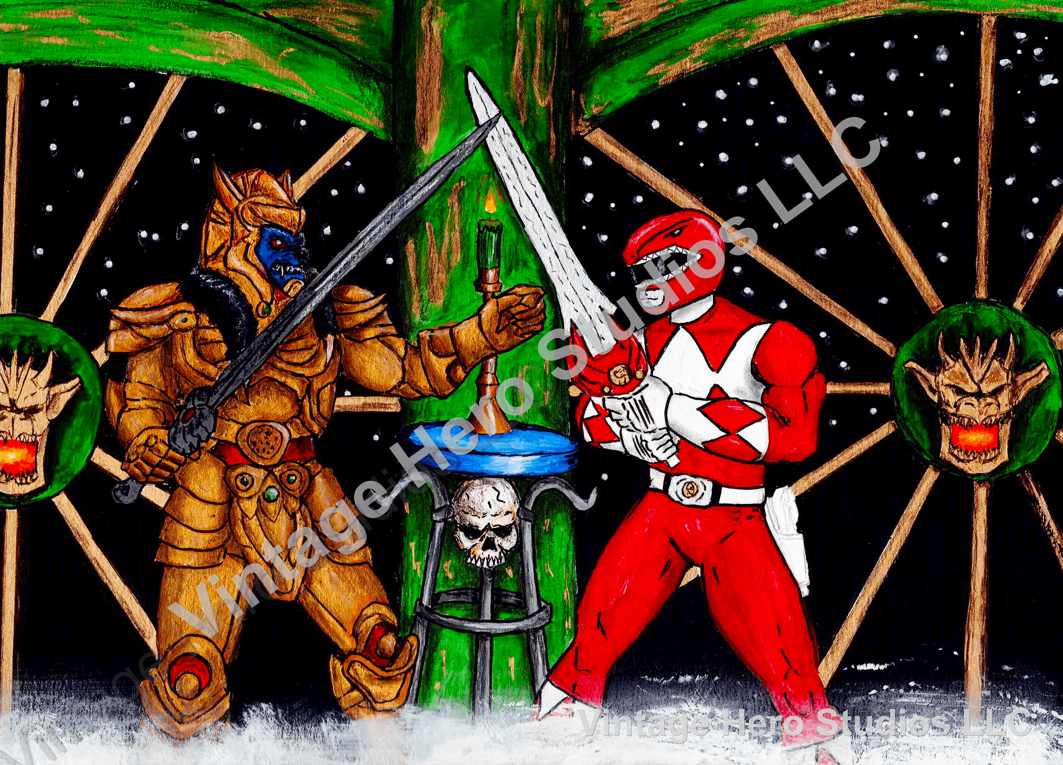 Battle Royale — Original Drawing