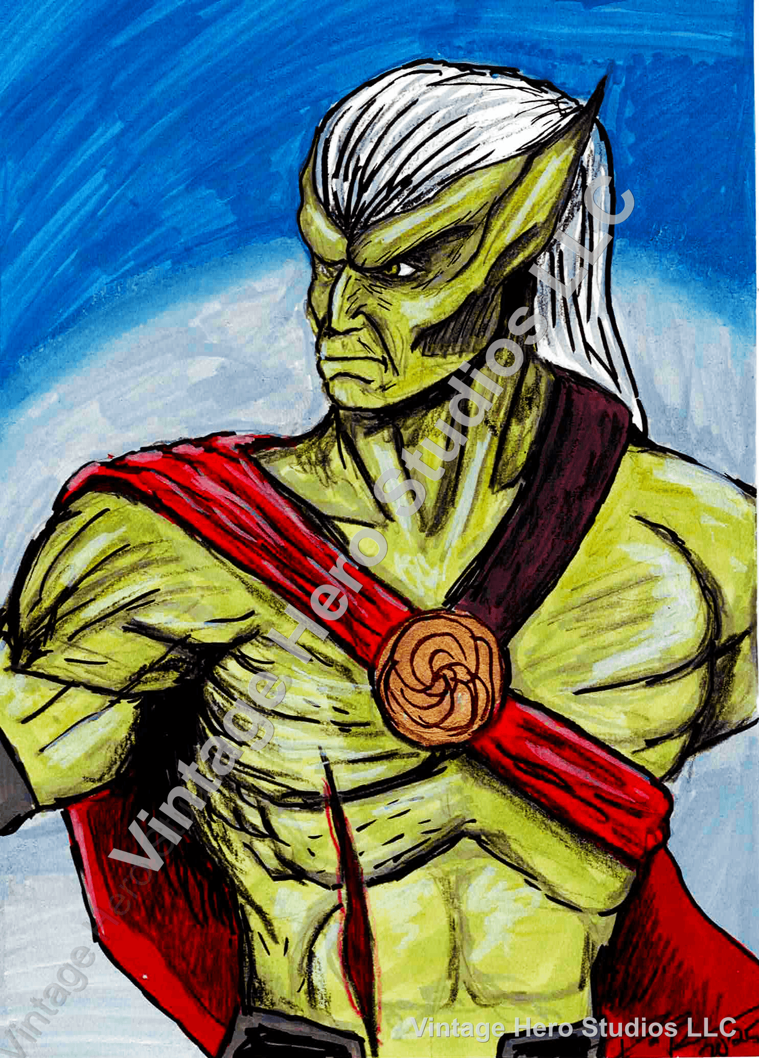 Vampire Lord — Original Drawing